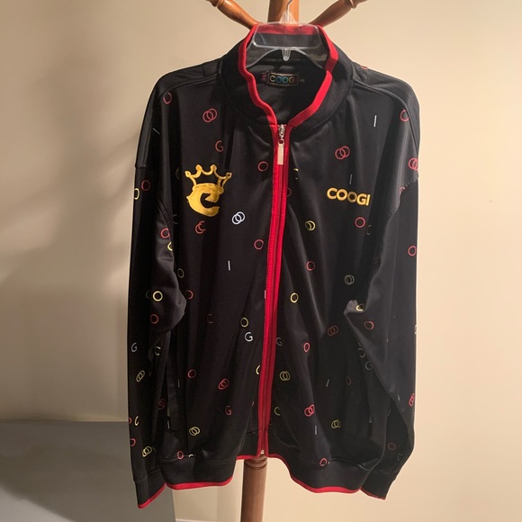 COOGI Other - COOGI Vintage Black w/Decorticating onJacket